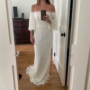 NWT Nicole Miller Bell Wedding Dress